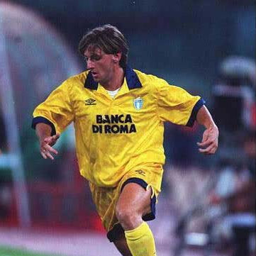 Lazio Away 1993/94 stile vintage anni ’90 - in campo