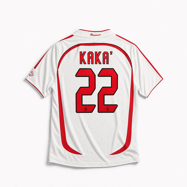 Kaka AC Milan 2006/07 Away UCL Final Jersey – Retro Soccer Kit