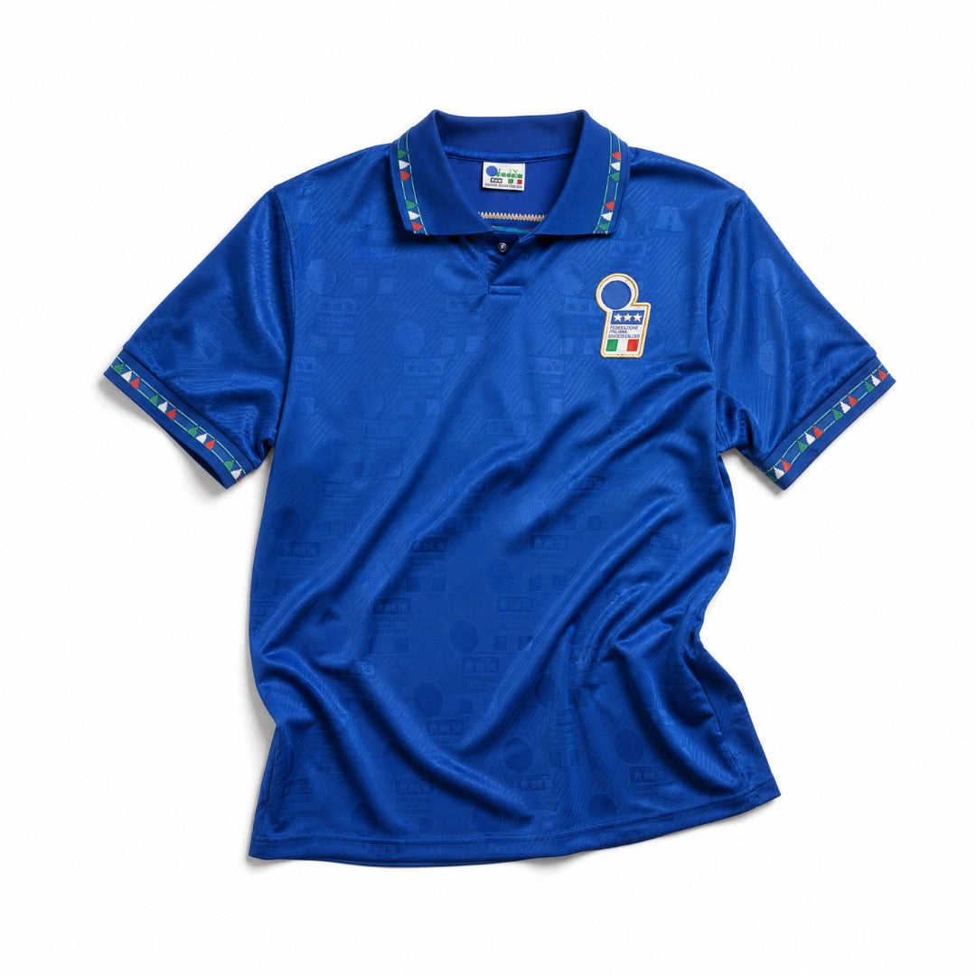 Roberto Baggio durante la finale di USA '94 con la maglia della Nazionale.