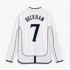 Maglia Inghilterra Beckham numero 7 Home 2002