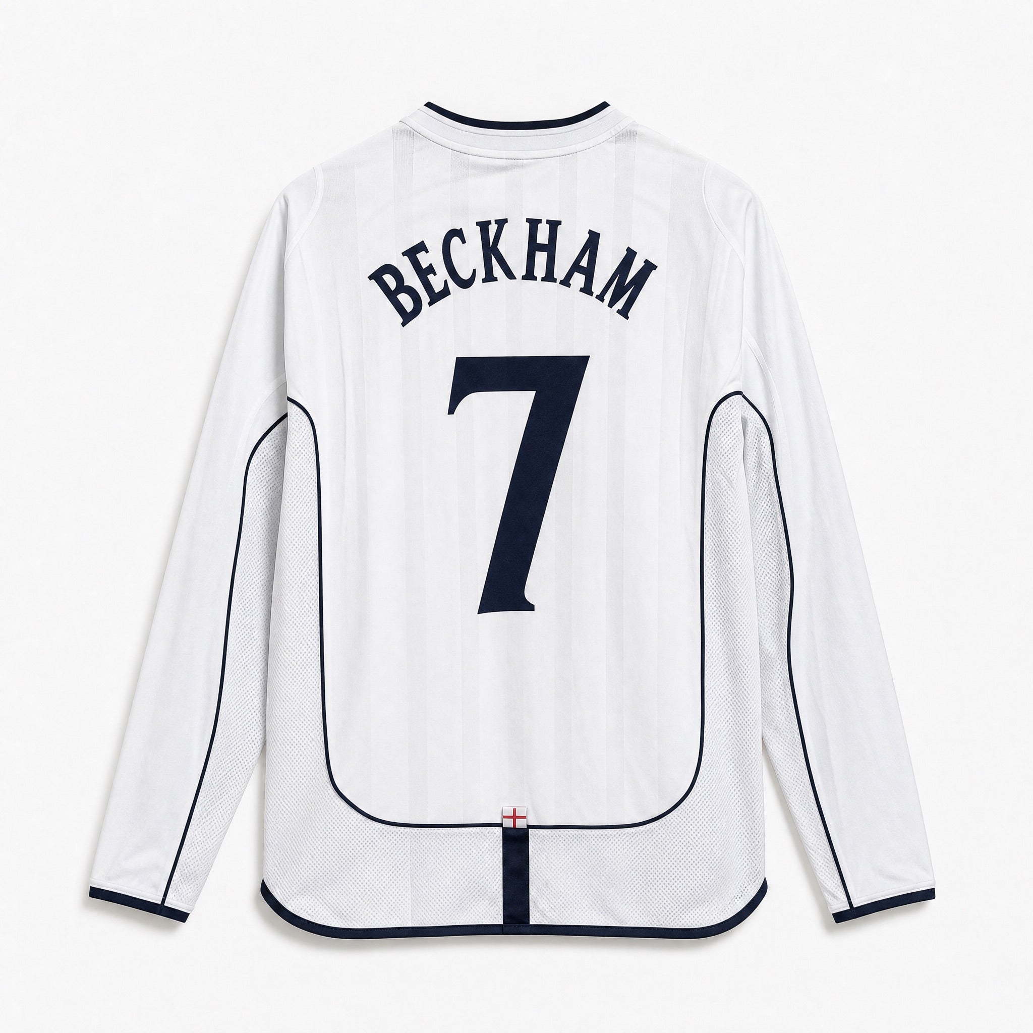 Maglia Inghilterra Beckham numero 7 Home 2002