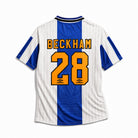 Maglia Beckham Manchester United Away 1994/95 vista posteriore con nome e numero