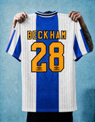 Dettaglio posteriore maglia Beckham Manchester United Away 1994/95