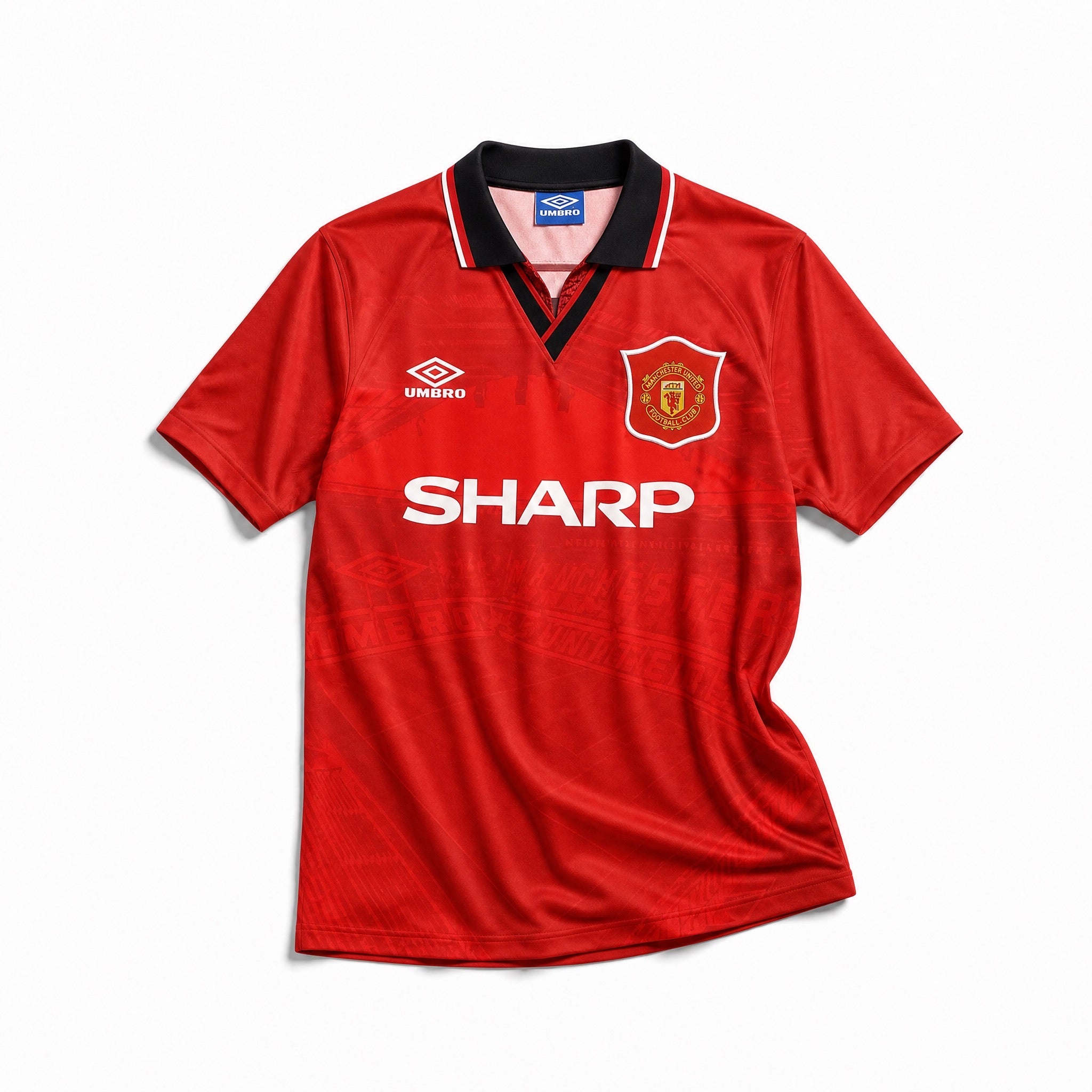Maglia Manchester United 1994/95 di David Beckham colore rosso