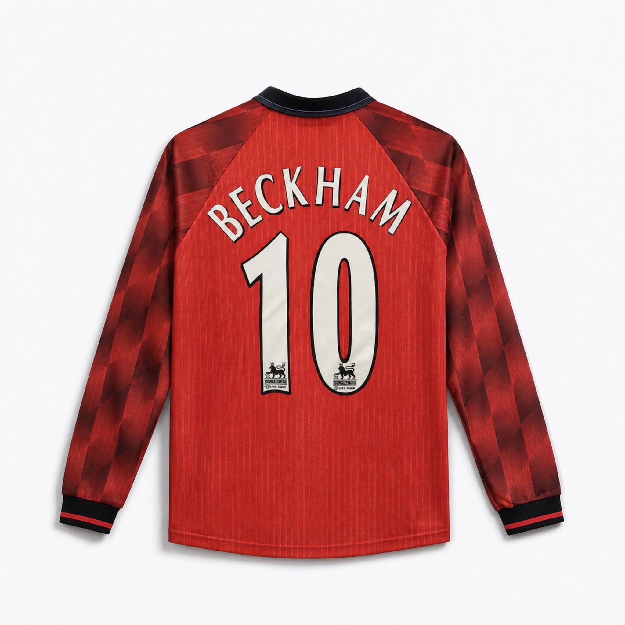 Maglia Beckham Man. United Home 1996/97 manica lunga numero 10