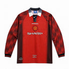 Maglia vintage Beckham Man. United 1996/97 Home rossa a manica lunga