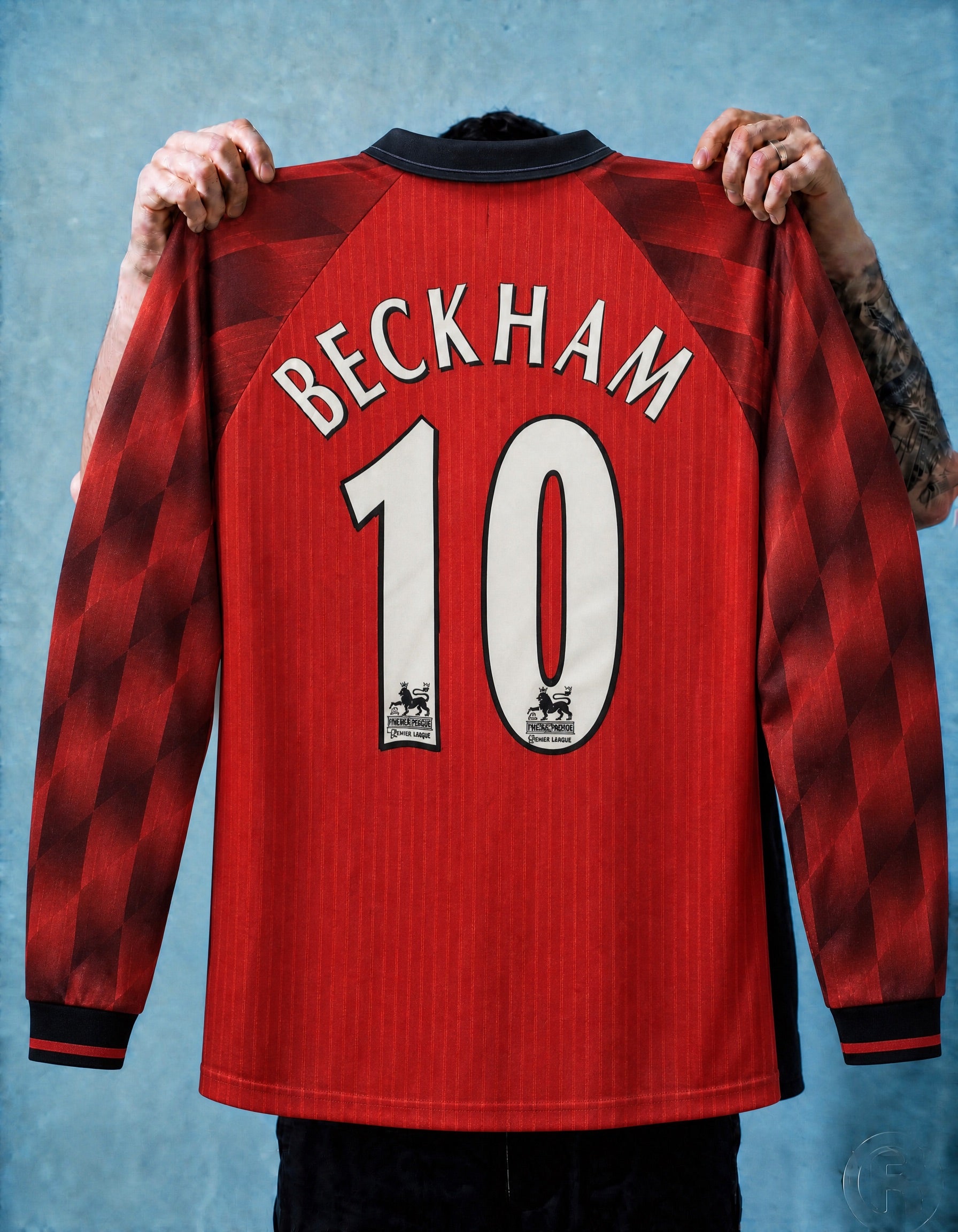 Retro maglia Beckham Man. United 1996/97 con numero 10
