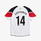Maglia Chicharito Manchester United Away 2010/11 vista posteriore con numero 14