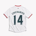 Maglia Chicharito Manchester United Away 2013/14 vista posteriore con numero 14