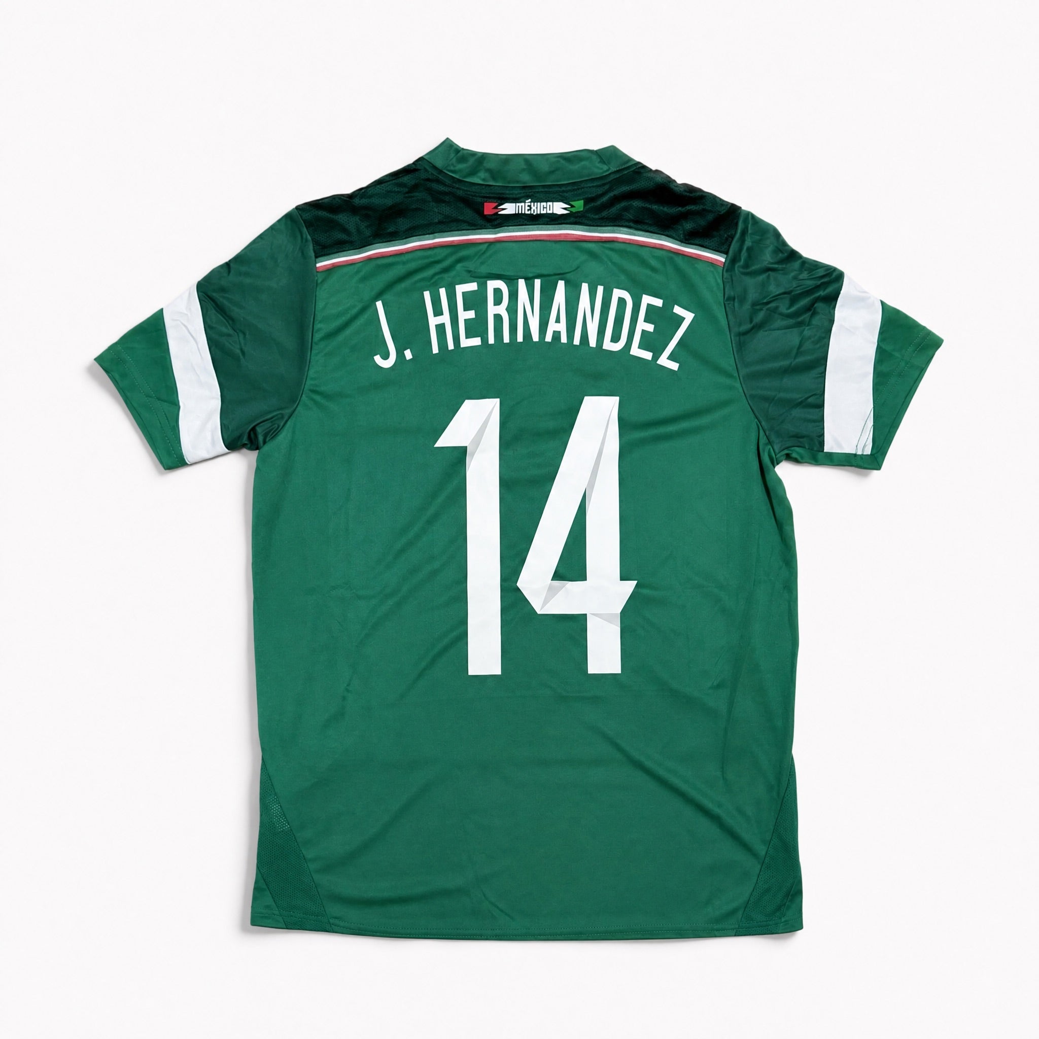 Maglia Chicharito Messico 2014 con nome Chicharito e numero 14
