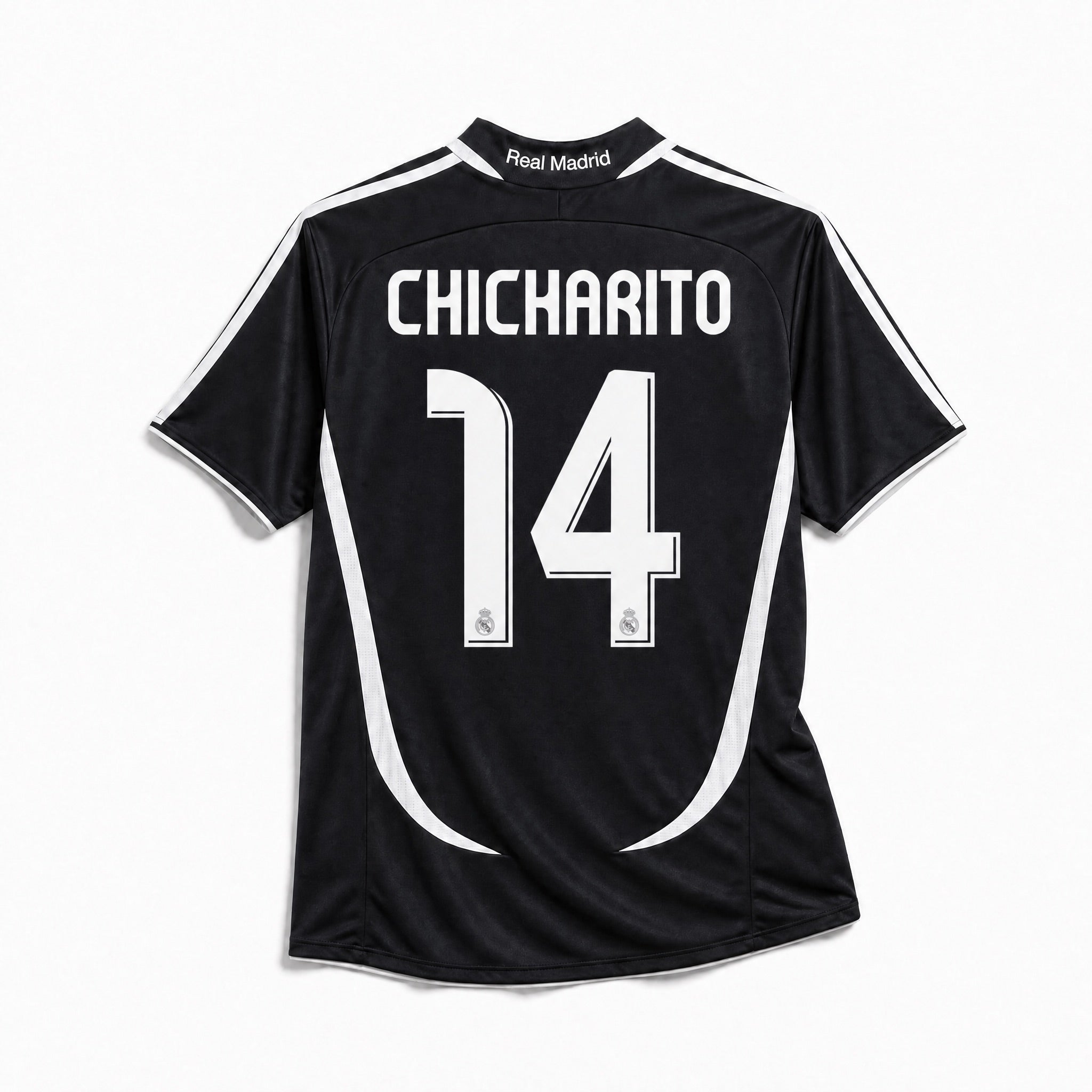 Maglia Chicharito Real Madrid Third 2006/07 vista posteriore con numero 14