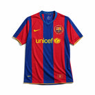 Maglia Henry Barcellona Home 2007/08 con strisce verticali blu e rosse