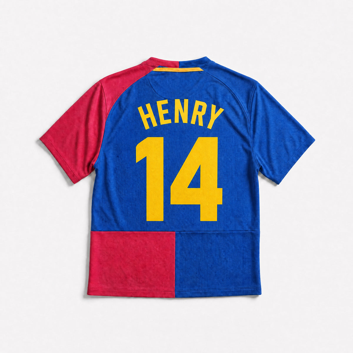 Maglia Thierry Henry Barcellona Home 2008/09 numero 14 vista posteriore
