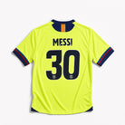 Maglia Barcellona Away 2005/06 Messi numero 30 retro giallo fluo
