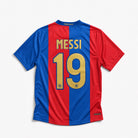 Maglia Barcellona Home 2006/07 Messi numero 19 retro blaugrana
