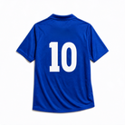 Maglia Brasile away 1957 vintage numero 10 vista posteriore