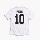 Maglia Pelé Santos Home 1970 bianca con numero 10