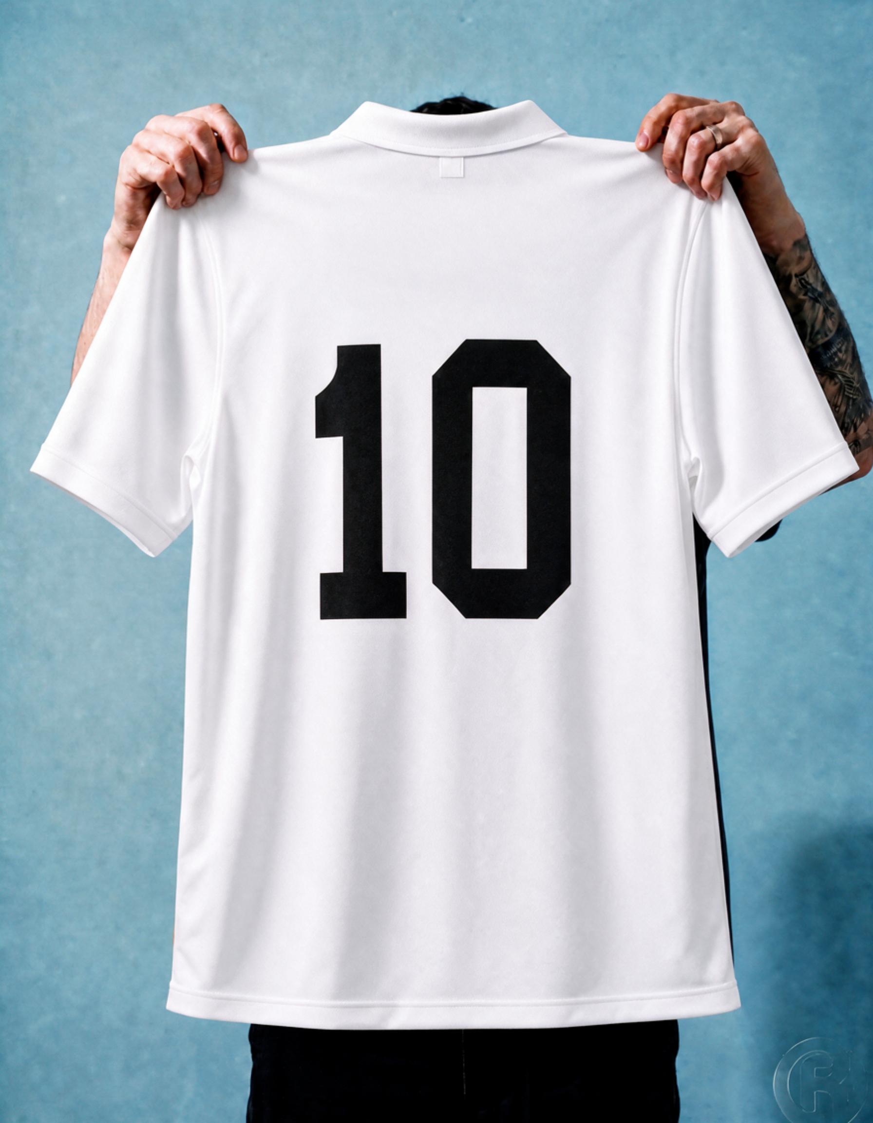 Maglia Santos Home 1970 con nome Pelé e numero 10
