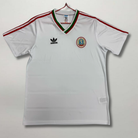 Maglia Bulgaria Home 1986 bianca Adidas con strisce rosse e dettagli verdi