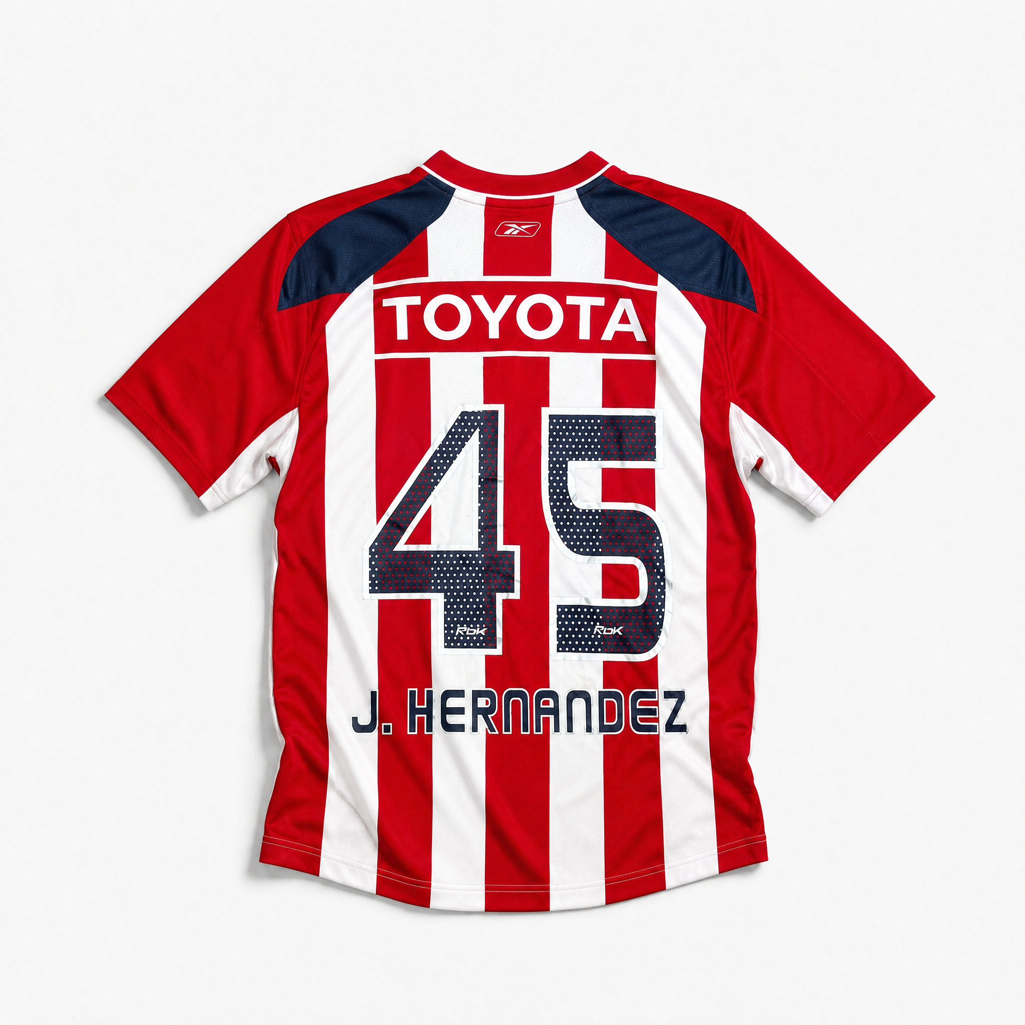 Maglia Chicharito Chivas Home 2006/07 vista posteriore con numero 45