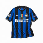 Maglia Inter 2009/10 home finale Champions League nerazzurra vista frontale