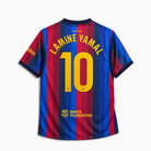 Maglia Lamine Yamal Barcellona Home 2026/27 vista frontale con numero 10