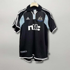 Maglia Newcastle Away 2000/01 blu navy Adidas con sponsor ntl e dettagli bianchi