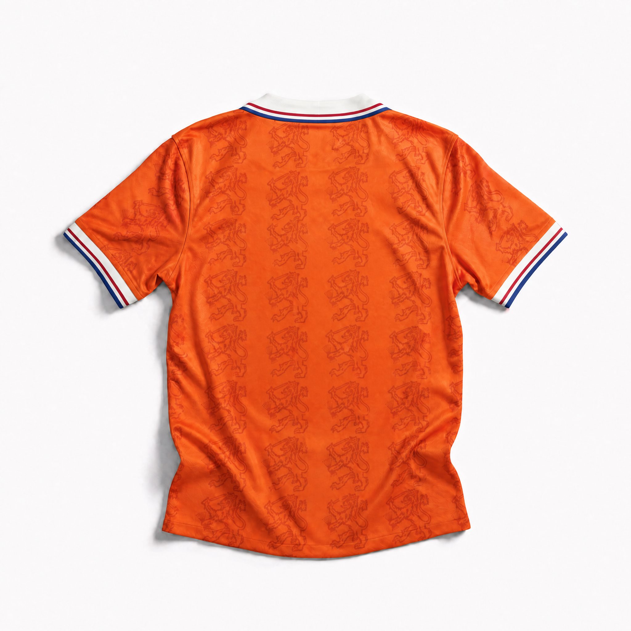 Maglia Olanda 1995 retro vista posteriore design arancione anni 90