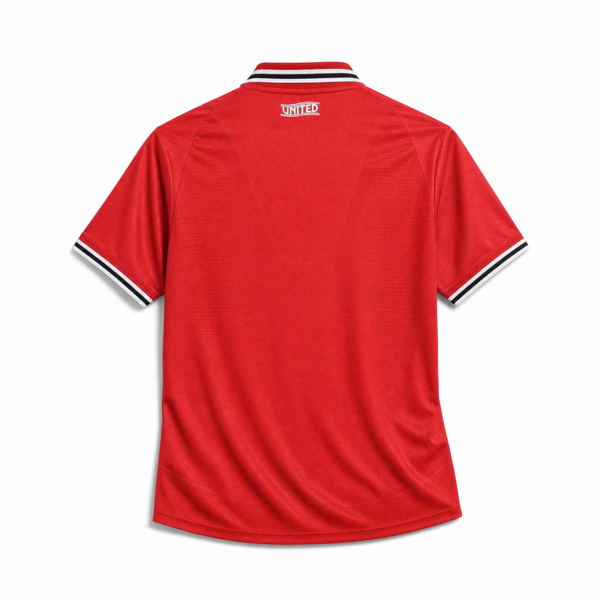Maglia Man. United Home 2026/27 dettaglio colletto e maniche