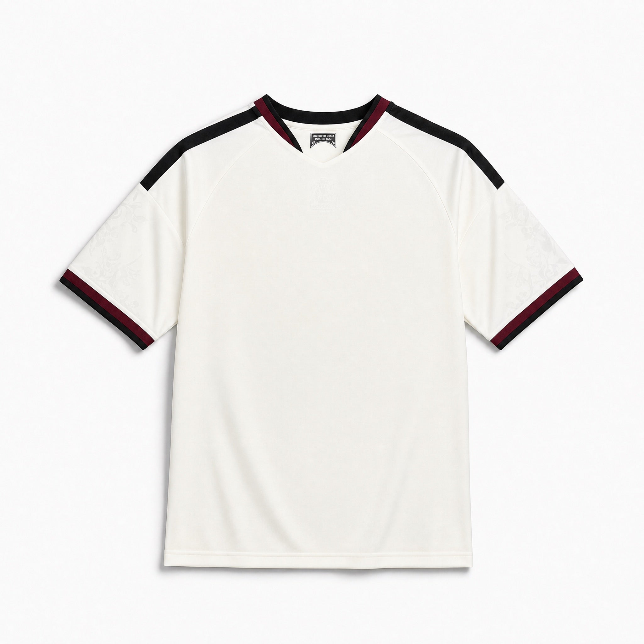 Maglia Man. United Third 2026/27 vista completa con colletto e bordi a contrasto