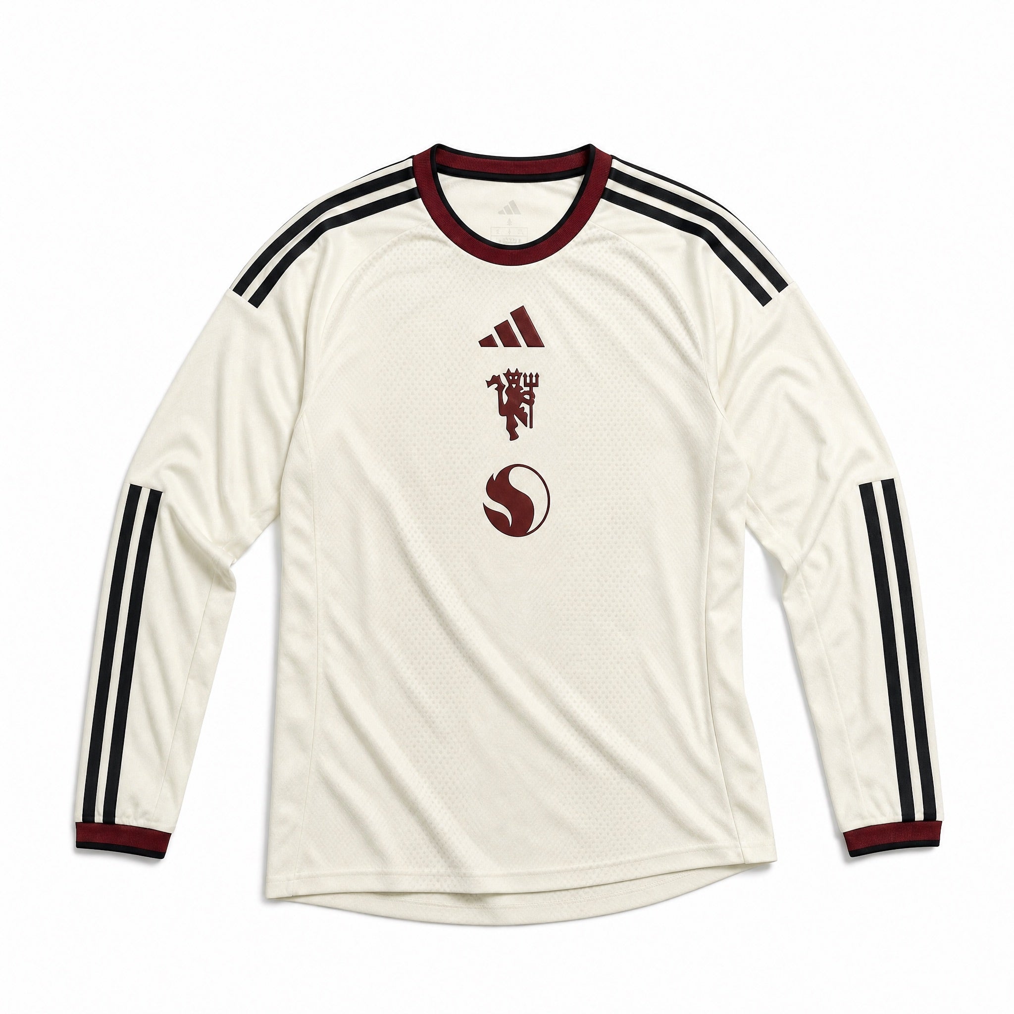 Maglia Man. United Third 2026/27 a manica lunga vista frontale