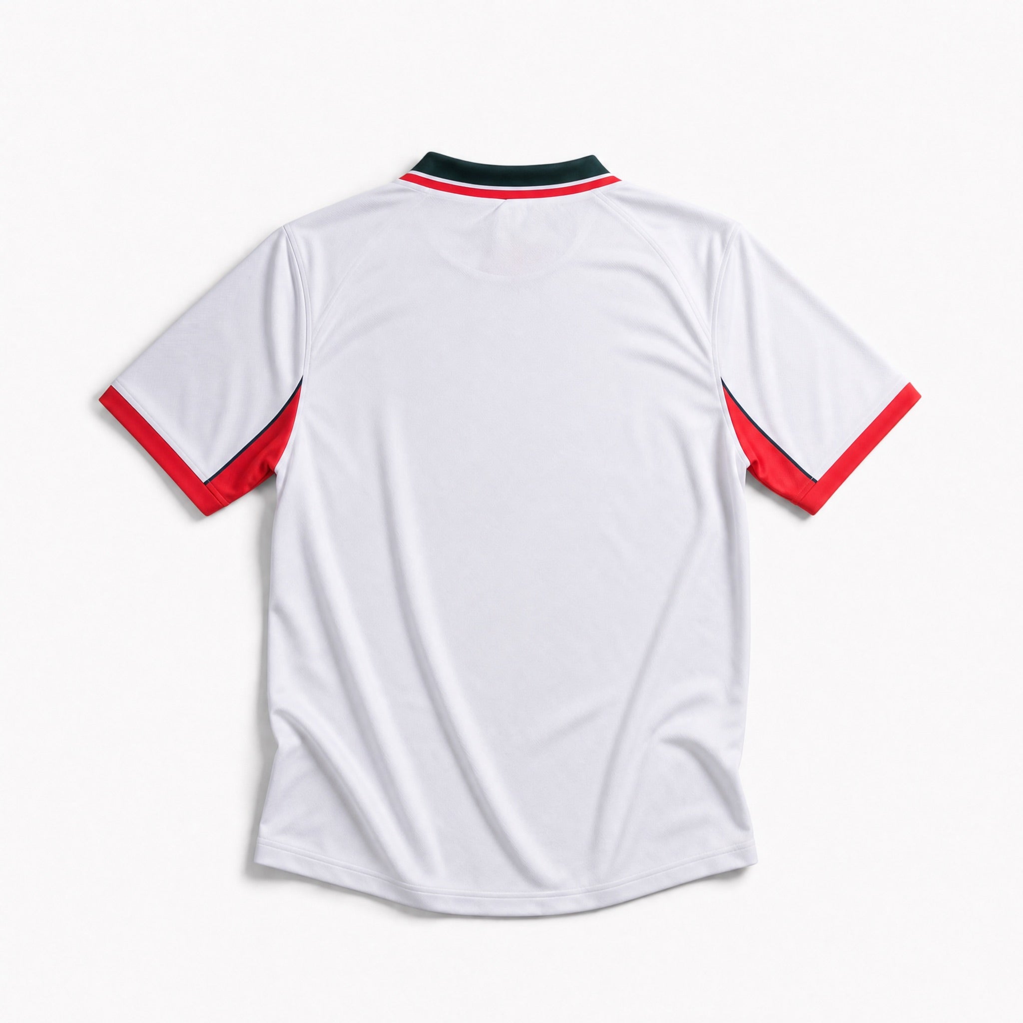 Retro della Maglia Away Marocco 1998 World Cup con design storico bianco.