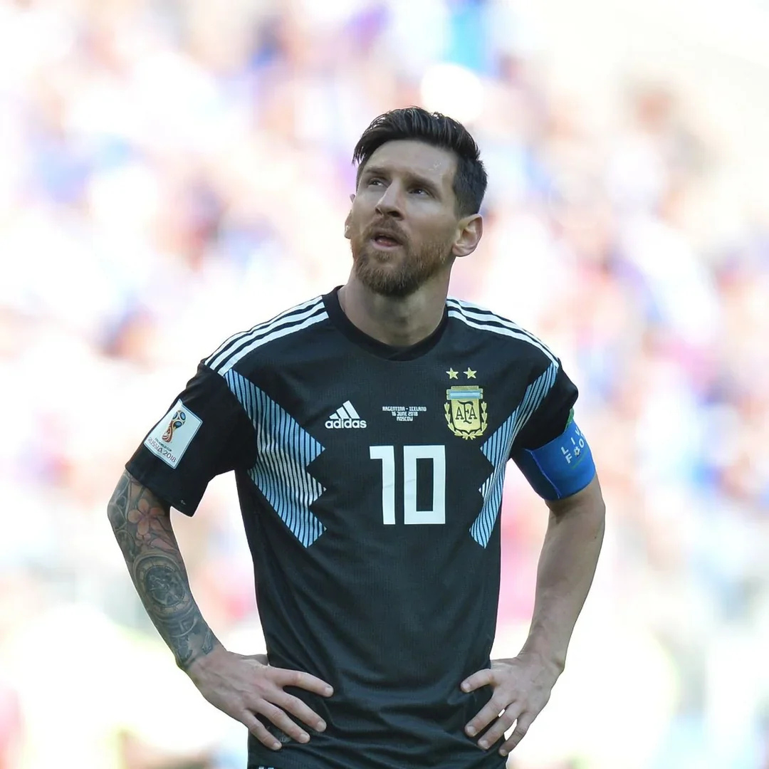 Messi Argentina Maglia Away 2018