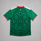 Mexico Maglia Home 2026 World Cup vista posteriore con motivo decorativo geometrico verde
