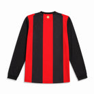 Maglia Milan 2026/27 home manica lunga vista posteriore dettaglio tessuto