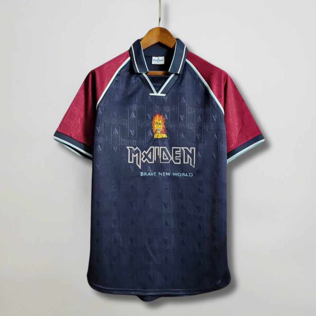 Maglietta Maglie Iron Maiden West Ham Maglia Home Iron Maiden