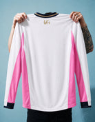 Palermo maglia celebrativa 125 anni 2025 design bianco rosa e nero
