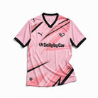 Maglia Palermo Home 2025/26 vista frontale rosa e nera