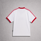 Maglia Polonia 1982 home retro vista posteriore design vintage anni 80