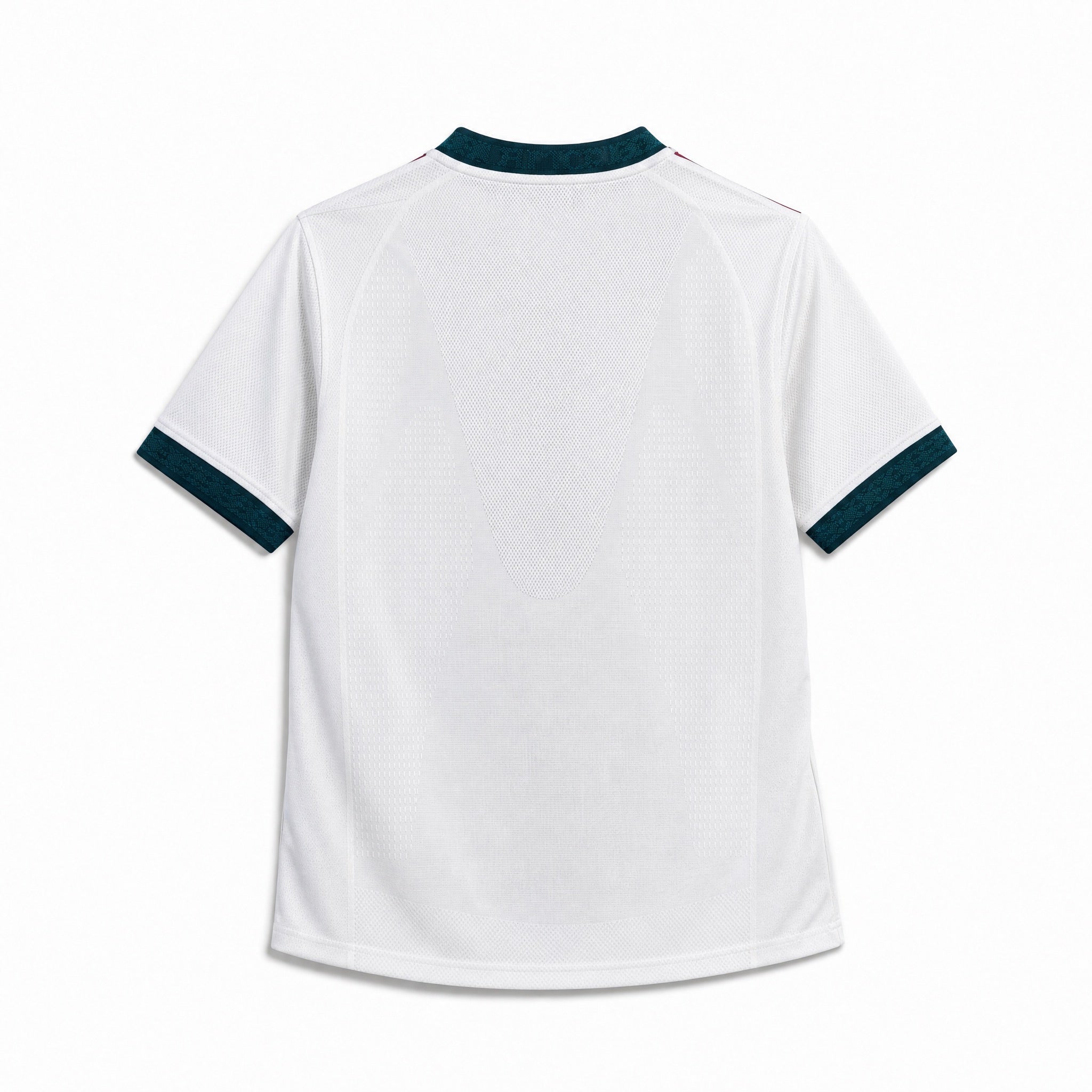 Maglia Real Madrid 2026/27 home vista posteriore dettaglio tessuto