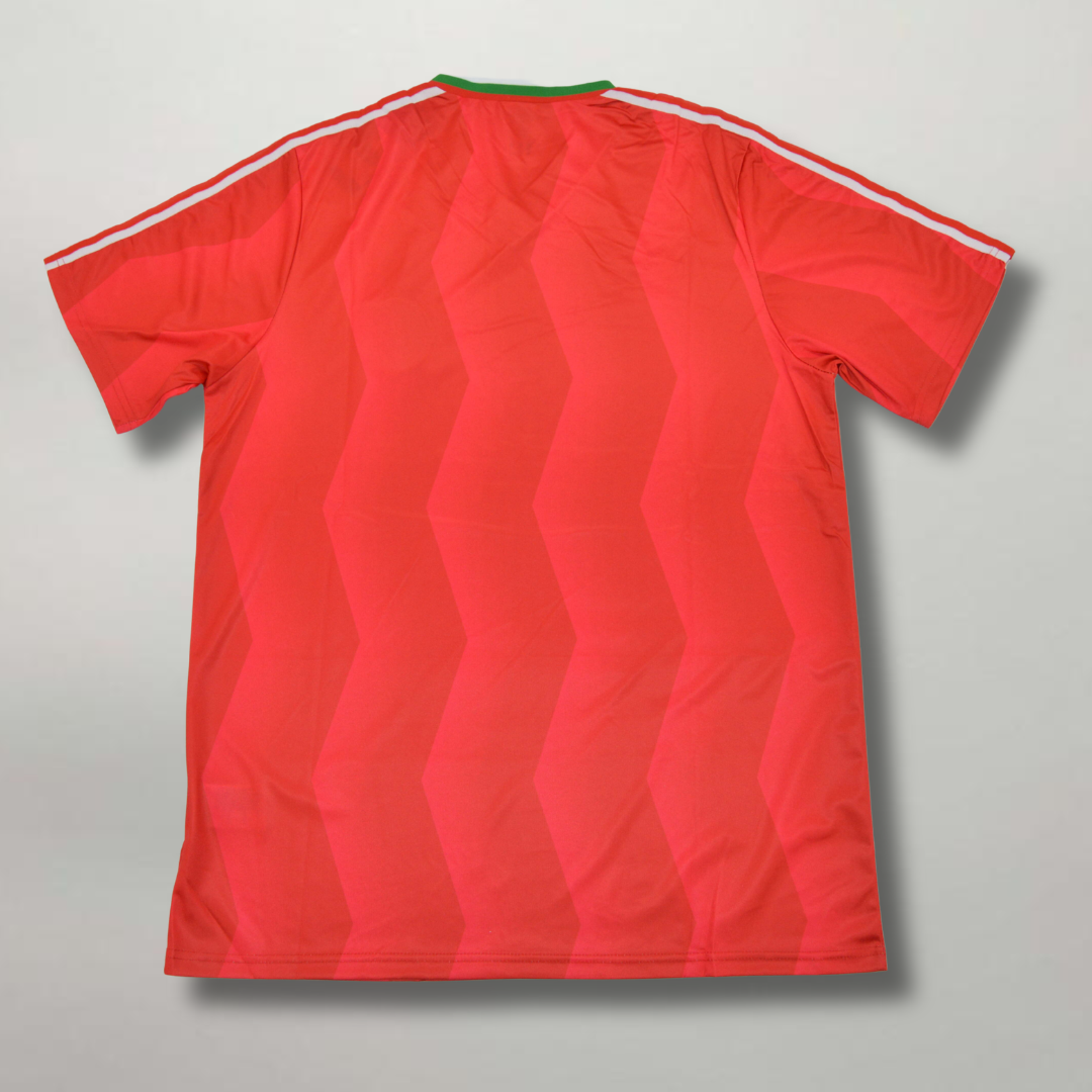 Retro maglia Bulgaria Away 1986 rossa stile World Cup Mexico 86