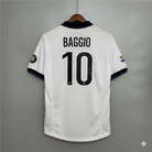Retro maglia bianca Inter 1998/99 Baggio numero 10 in blu.