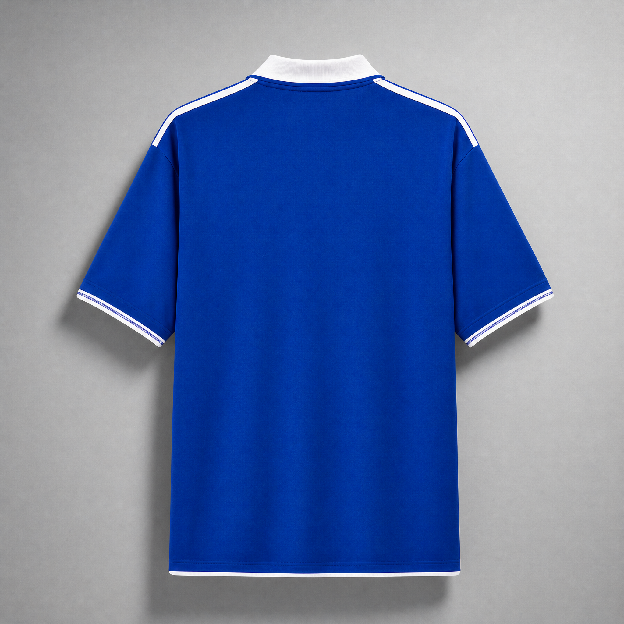 Schalke 04 jersey home 2010/11 con colletto bianco stile retrò
