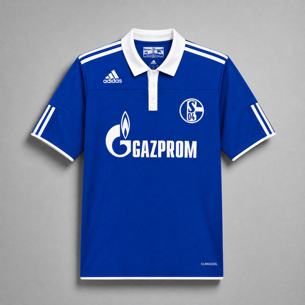 Schalke 04 Home Shirt 2010/11 Vintage Jersey – Retro Soccer Kit