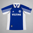 Schalke 04 maglia home 1998/00 blu reale vista frontale completa