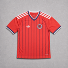 Maglia Scozia Away 2026 World Cup vista frontale design scuro pattern scozzese moderno