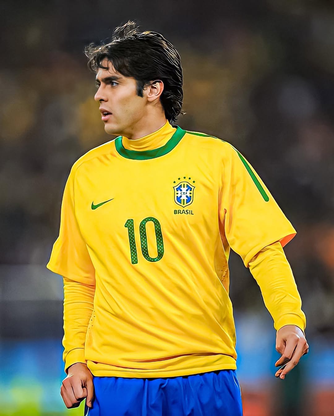 Kaká con maglia nazionale brasile mondiali 2010