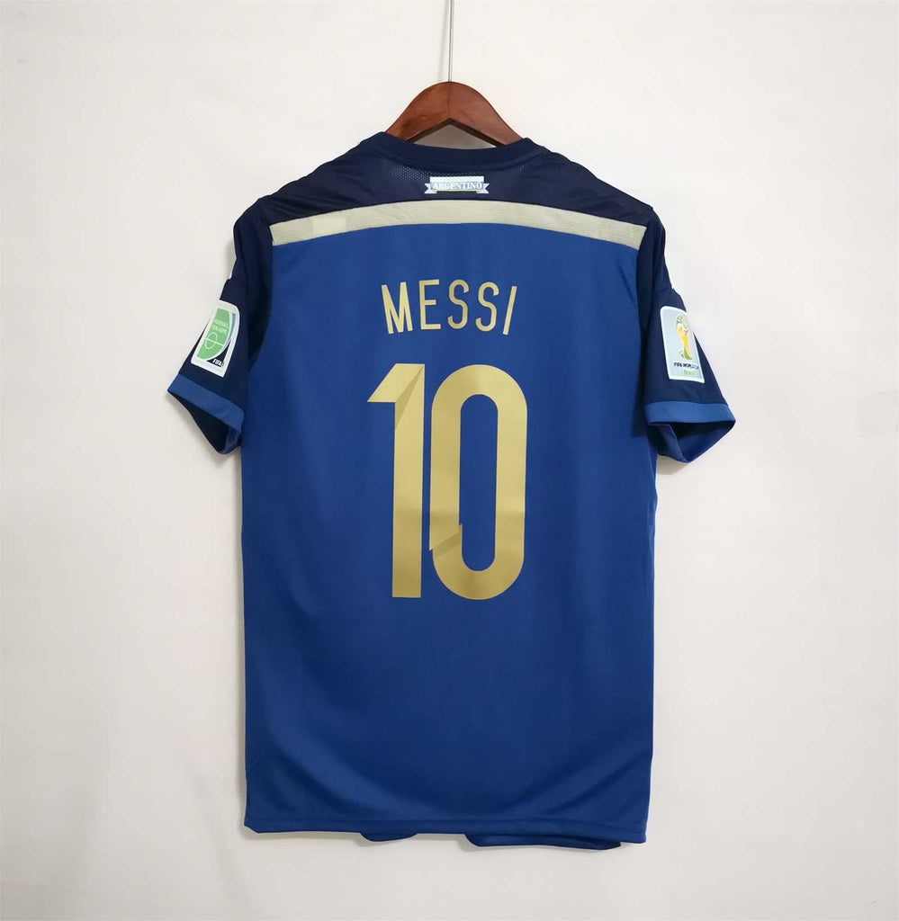 Argentina Maglia Away World Cup Final 2014 - Retro Soccer Kit