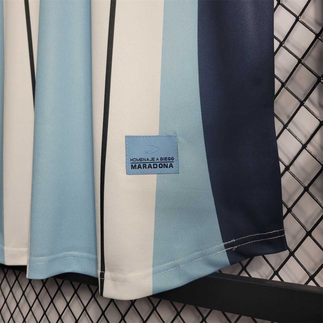 Argentina Maglia Maradona Commemorative 2001 - Retro Soccer Kit
