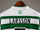 Celtics soccer jersey rétro verde bianca